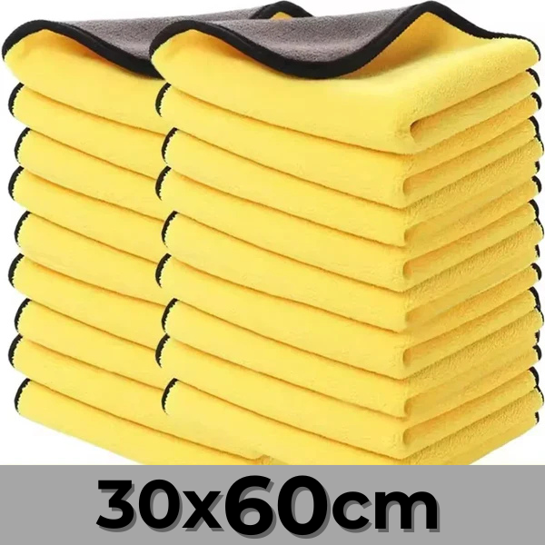 Microfiber Cloth - Double-sided & super absorbent for home and car