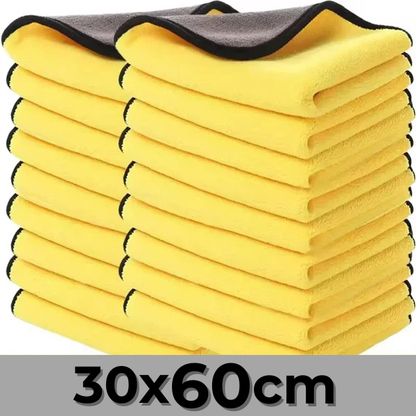 Microfiber Cloth - Double-sided & super absorbent for home and car