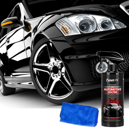 Nano-ceramic paint treatment with 9H hardness