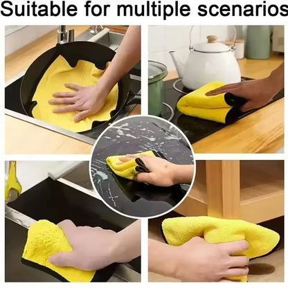 Microfiber Cloth - Double-sided & super absorbent for home and car