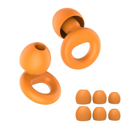 Tysta Öronproppar – Brusreducering för Sömn, Arbete & Resa (Återanvändbara)