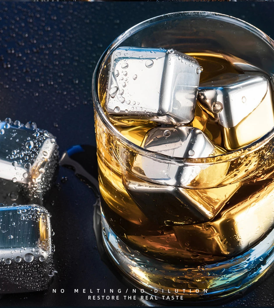Delicious ice cubes that cool without diluting 🥃 