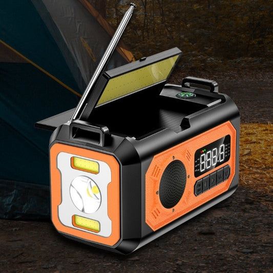 3-in-1 Emergency Radio with Power Bank & Flashlight – Emergency Preparedness for Power Outages