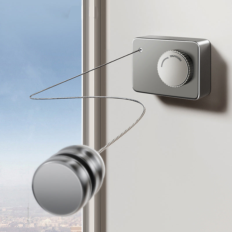 Retractable single clothesline up to 4.8m for both outdoors &amp; indoors